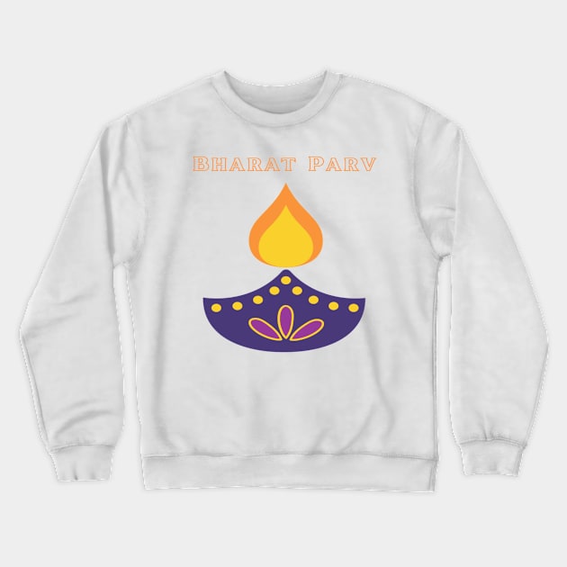 Bharat Parv - Diya Crewneck Sweatshirt by Bharat Parv